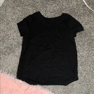 Cat & Jack Black Short Sleeve Tee